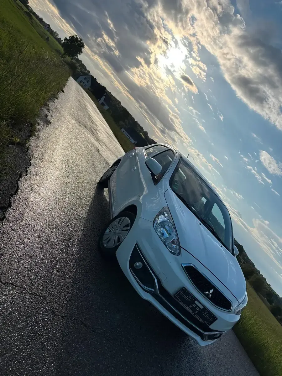Brugt Mitsubishi Space Star 71 HK (52 kW) 2017 Hvid Hatchback