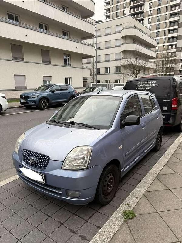 Gebraucht Kia Picanto EX 65 PS (47 kW) 2007 Blau Kleinwagen