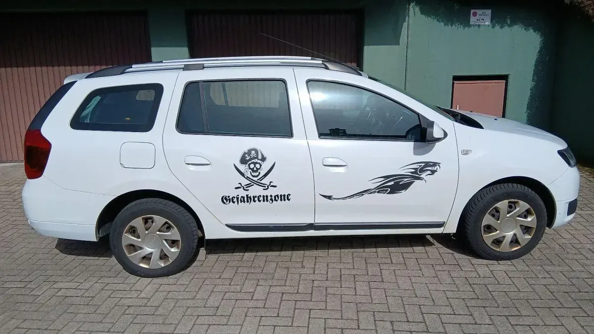 Gebraucht Dacia Logan MCV 90 PS (66 kW) 2013 Weiß Kombi