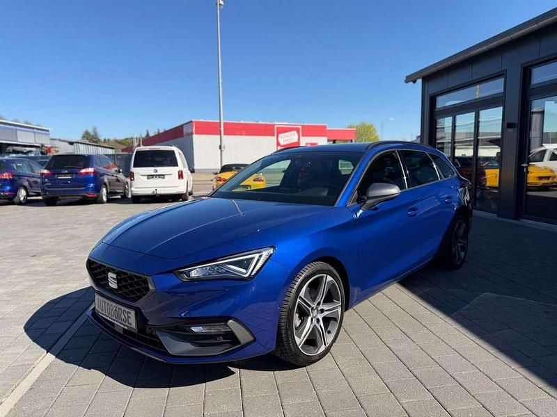 Occasion Seat Leon FR 150 ch (110 kW) 2021 Bleue Break