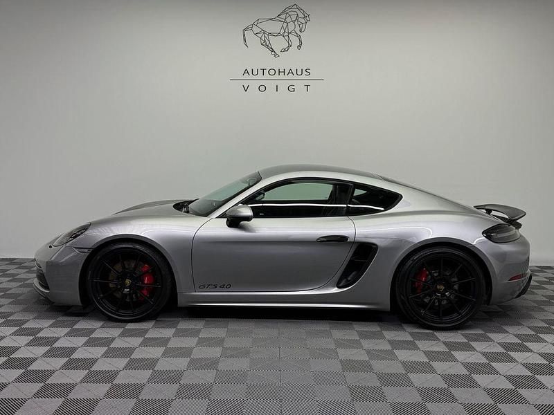 Gtsilbermetallic Gebraucht 2021 Porsche Cayman GTS Chrono Coupé | 78.990 € (Etwas zu teuer) - Bild 1/4