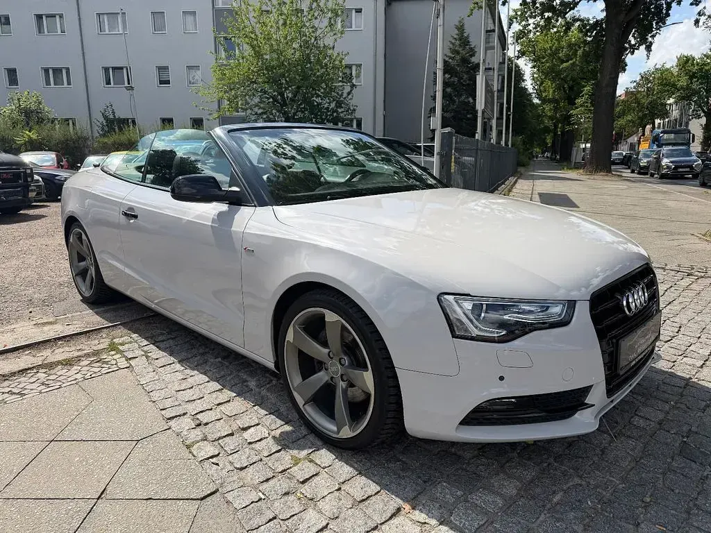Gebraucht Audi A5 Cabriolet S-Line 204 PS (150 kW) 2013 Blau Cabrio