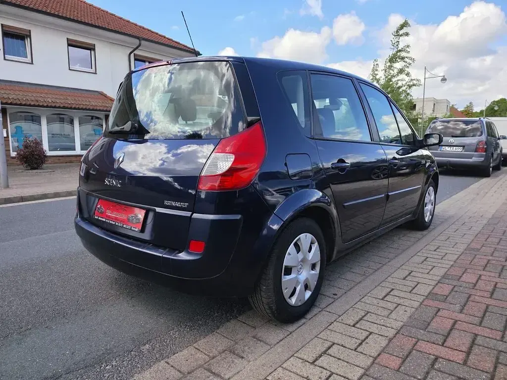 Gebraucht Renault Scénic II Avantage 111 PS (81 kW) 2007 Blau Van / Kleinbus