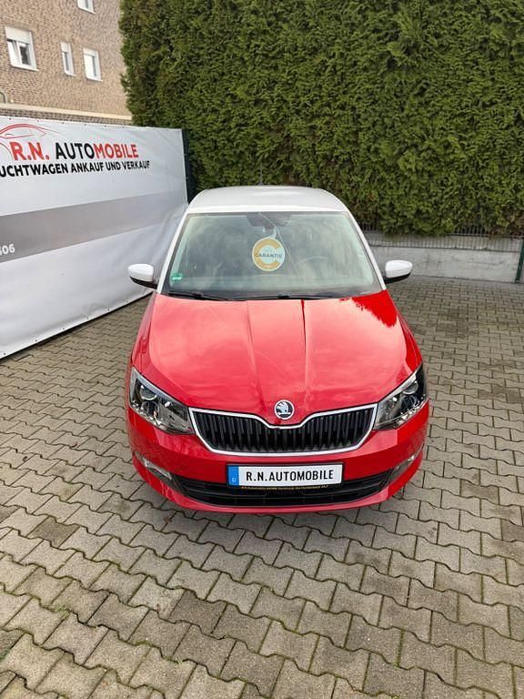 Gebraucht Skoda Fabia Style 95 PS (69 kW) 2018 Rot Limousine