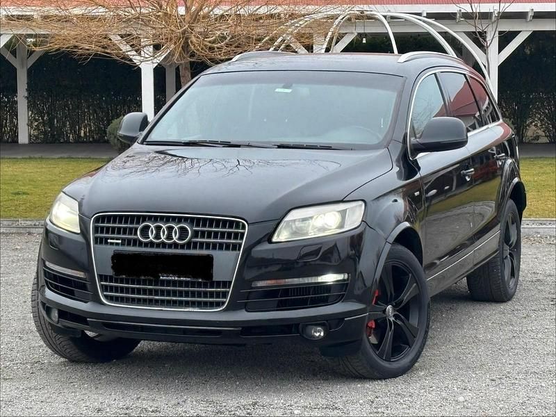 Schwarz Gebraucht 2008 Audi Q7 S-Line SUV | 6.950 € (Superpreis) - Bild 1/4