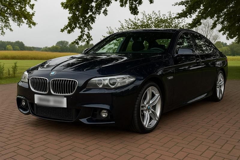 Blau Gebraucht 2011 BMW 550 M Sport Limousine | 17.750 € (Fairer Preis) - Bild 1/3