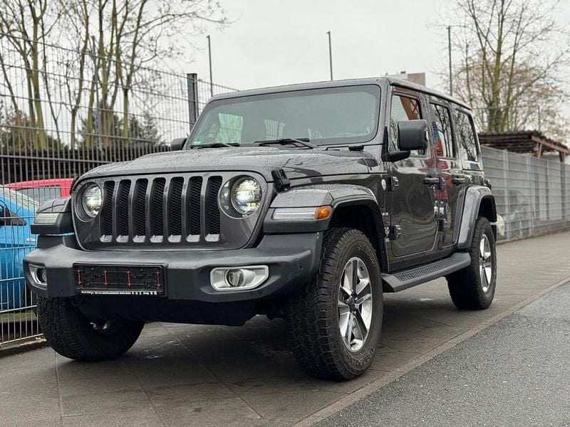 Gebraucht Jeep Wrangler Sahara 200 PS (147 kW) 2018 Grau SUV
