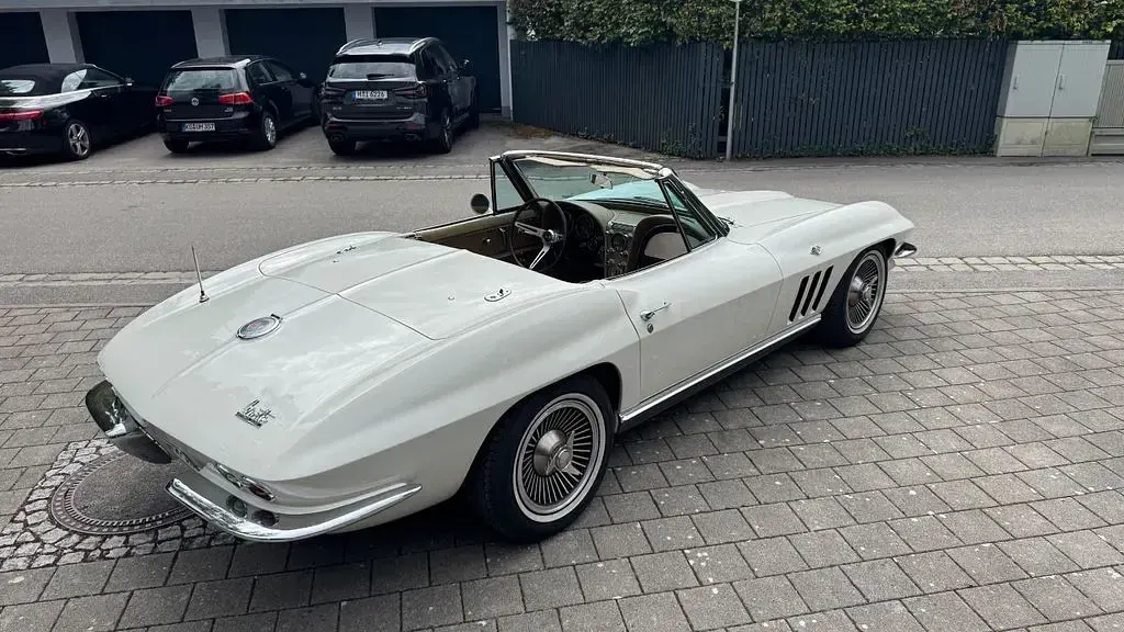 Gebraucht Corvette Stingray 305 PS (224 kW) 1966 Weiß Cabrio
