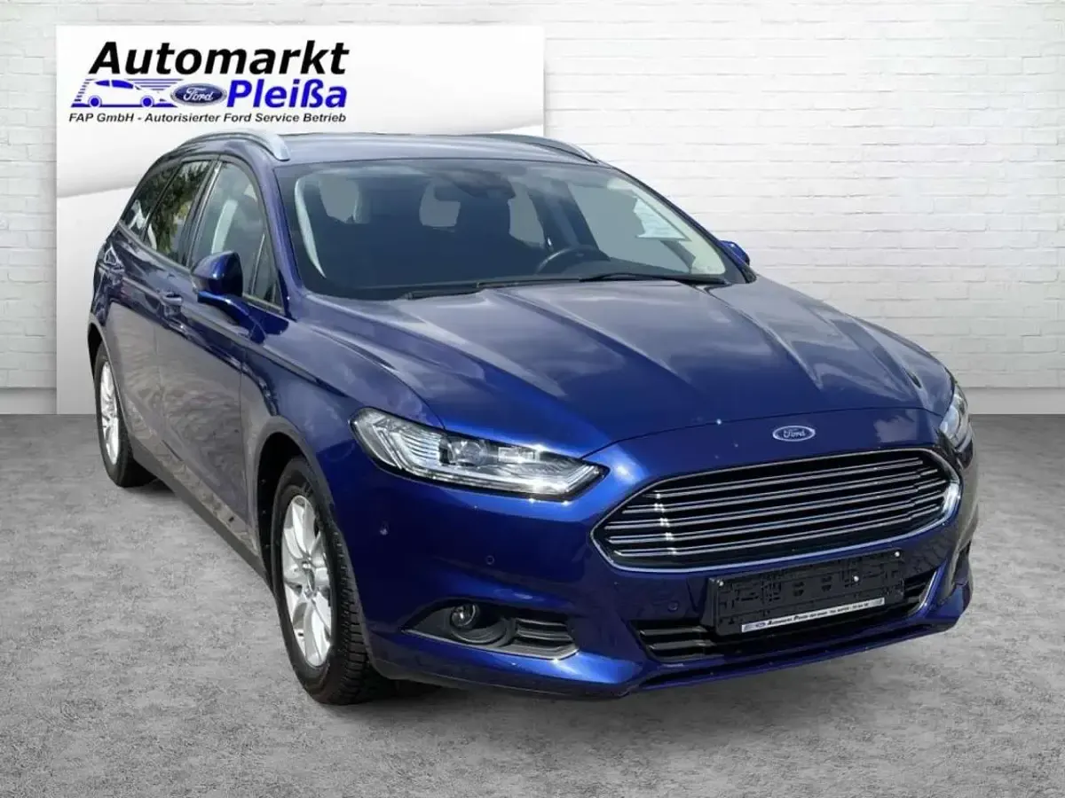 Gebraucht Ford Mondeo Business Edition 120 PS (88 kW) 2018 Blau Kombi