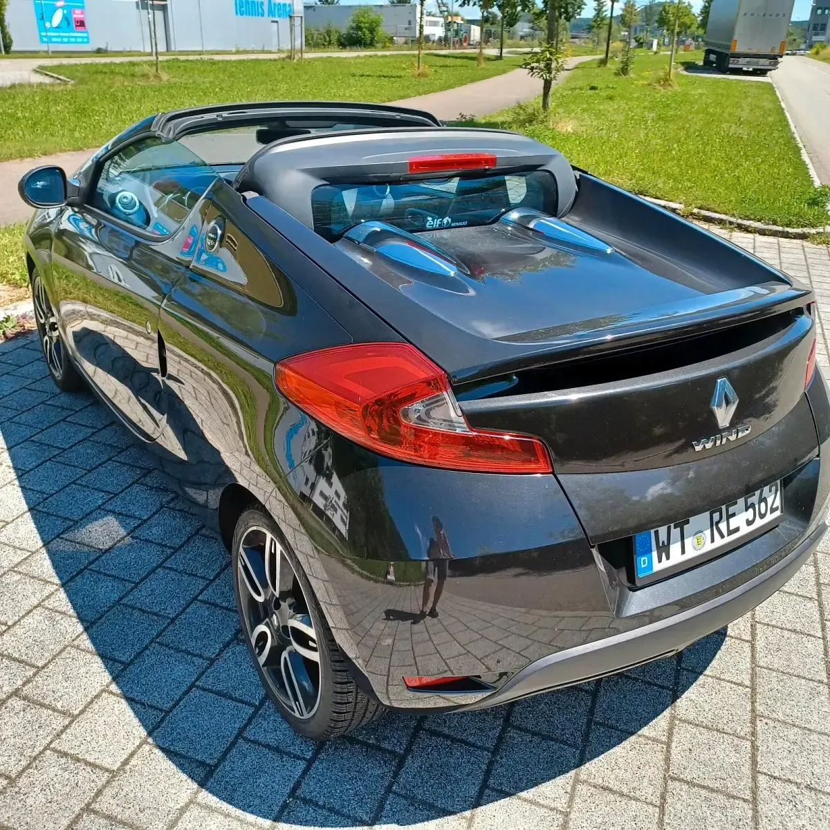 Gebraucht Renault Wind 102 PS (75 kW) 2012 Schwarz Cabrio