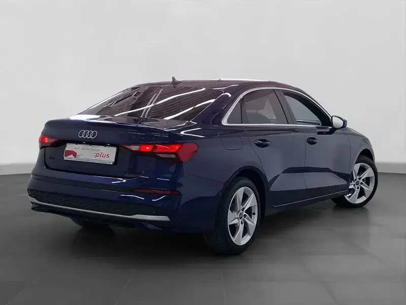 Brugt Audi A3 Advanced 150 HK (110 kW) 2025 Blå Sedan