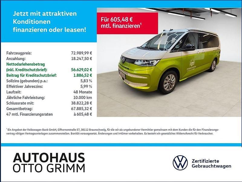Gebraucht VW California Beach 177 PS (130 kW) 2025 Weiß Van