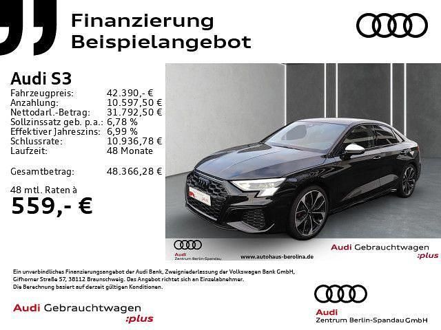 Schwarz Gebraucht 2024 Audi S3 Sport Limousine | 42.390 € (Fairer Preis) - Bild 1/4