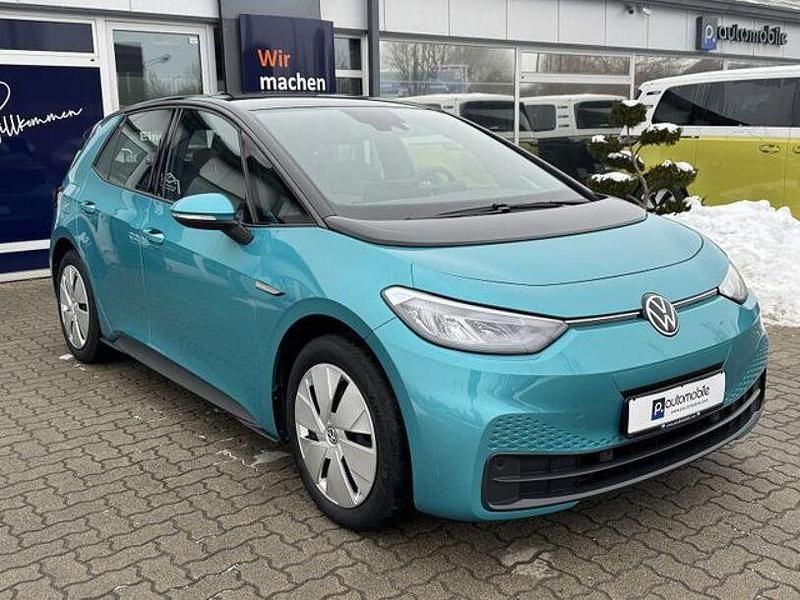 Gebraucht VW ID.3 Pure 110 kW (150 PS) 2021 Blau Kleinwagen