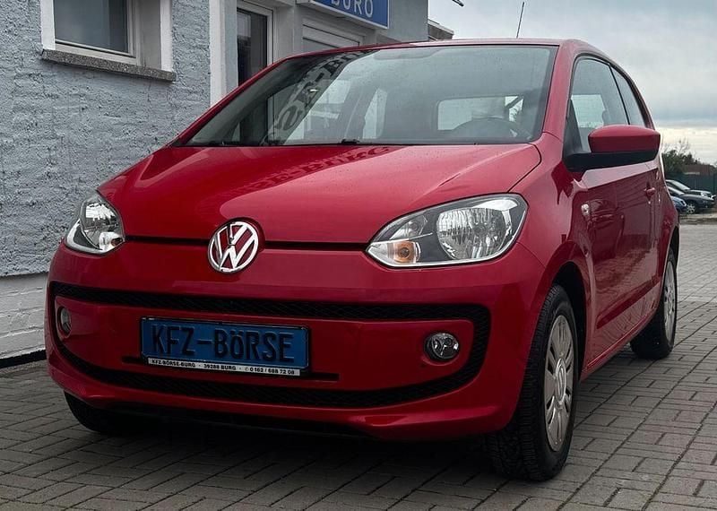 Rot Gebraucht 2016 VW up! move up! Kleinwagen | 4.900 € - Bild 1/4