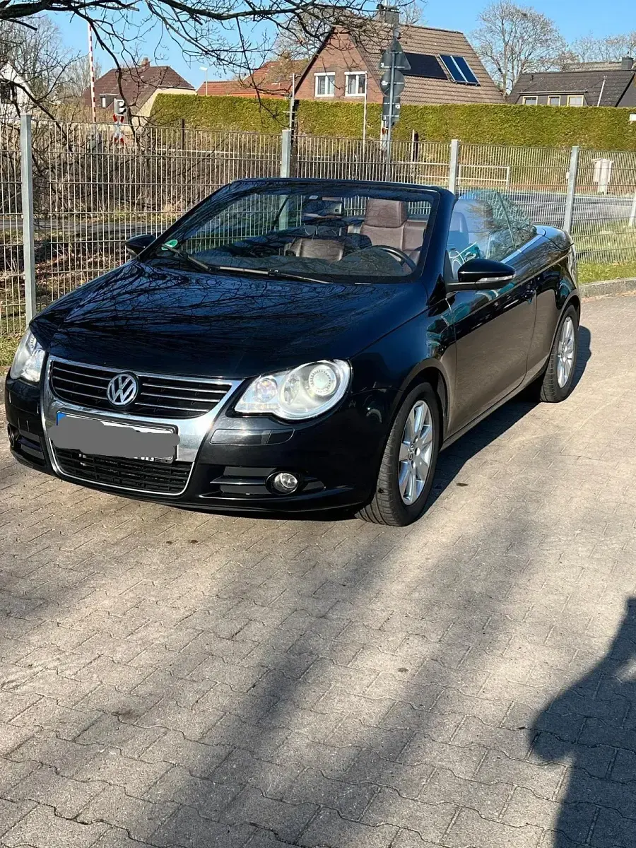 Gebraucht VW Eos 200 PS (147 kW) 2009 Schwarz Cabrio