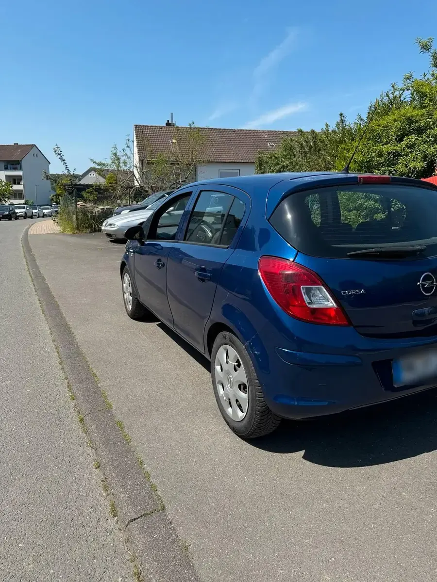 Gebraucht Opel Corsa 80 PS (58 kW) 2008 Blau Kleinwagen
