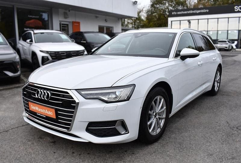 Weiß Gebraucht 2022 Audi A6 Sport Kombi | 28.945 € (Fairer Preis) - Bild 1/4