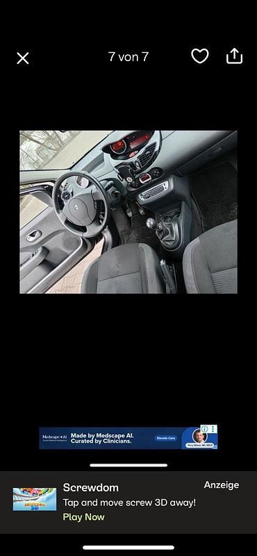 Gebraucht Renault Twingo 2014 Schwarz Kleinwagen