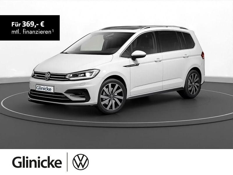 Pure white Gebraucht 2020 VW Touran Highline Van / Kleinbus | 34.480 € (Teuer) - Bild 1/3