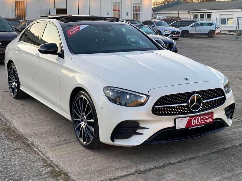 Gebraucht Mercedes E400 AMG 330 PS (242 kW) 2022 Diamamtweiss designo metallic Limousine
