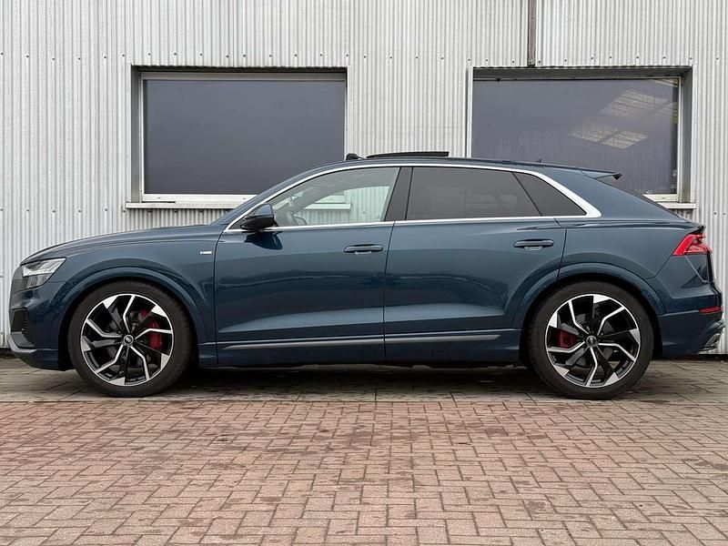 Gebraucht Audi Q8 S-Line 286 PS (210 kW) 2018 Galaxisblau metallic SUV