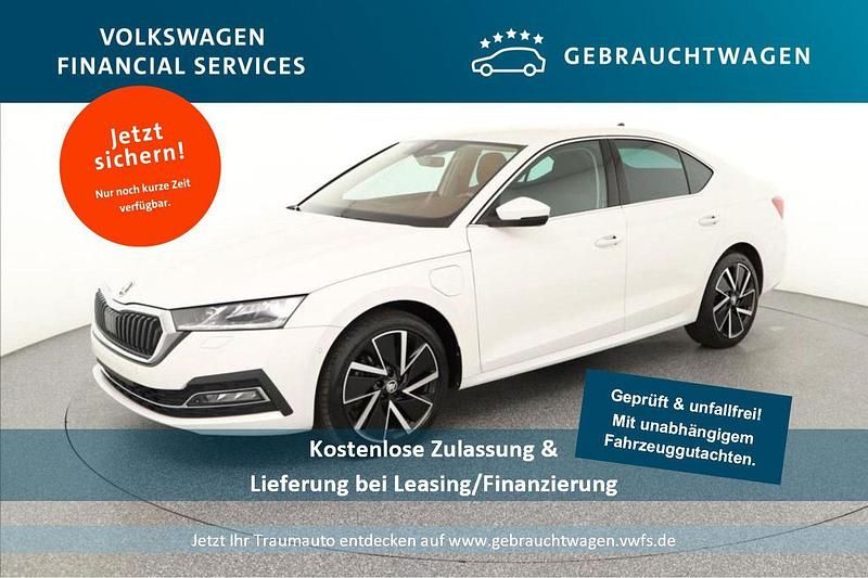 Weiß Gebraucht 2021 Skoda Octavia Style Limousine | 20.449 € (Superpreis) - Bild 1/4