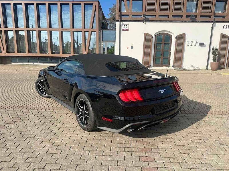 Schwarz Gebraucht 2019 Ford Mustang Cabrio | 23.000 € (Superpreis) - Bild 1/4