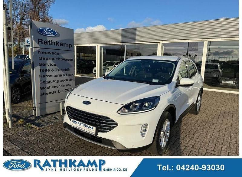 Frostweiß Gebraucht 2022 Ford Kuga Titanium SUV | 25.950 € (Fairer Preis) - Bild 1/4