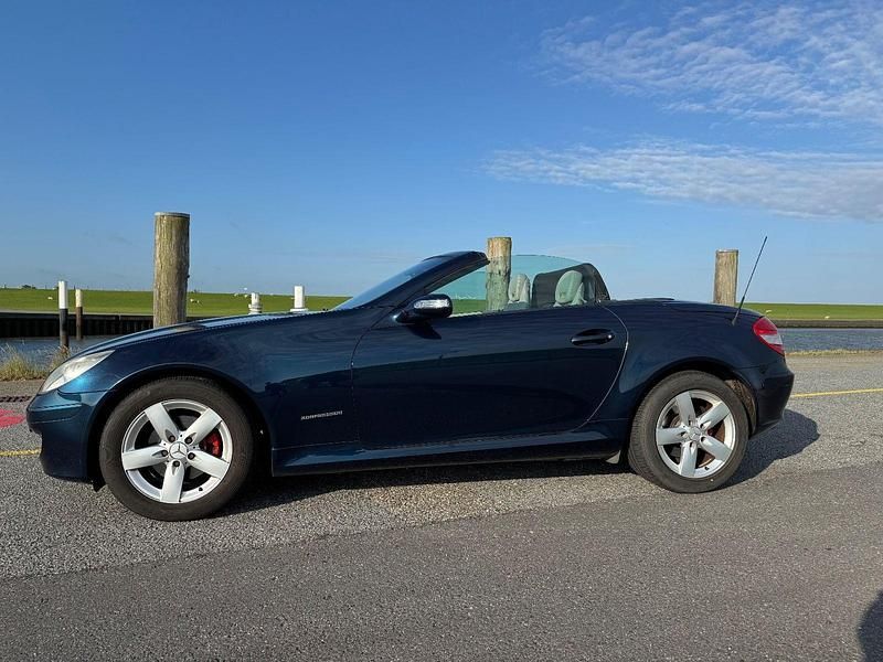 Gebraucht Mercedes SLK200 163 PS (119 kW) 2004 Blau Cabrio