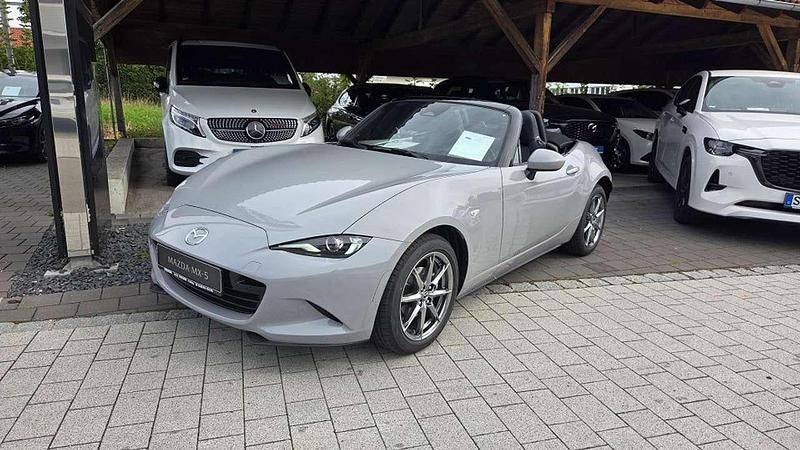 Aero gray Neu 2025 Mazda MX5 Exclusive-Line Cabrio | 32.700 € (Fairer Preis) - Bild 1/4