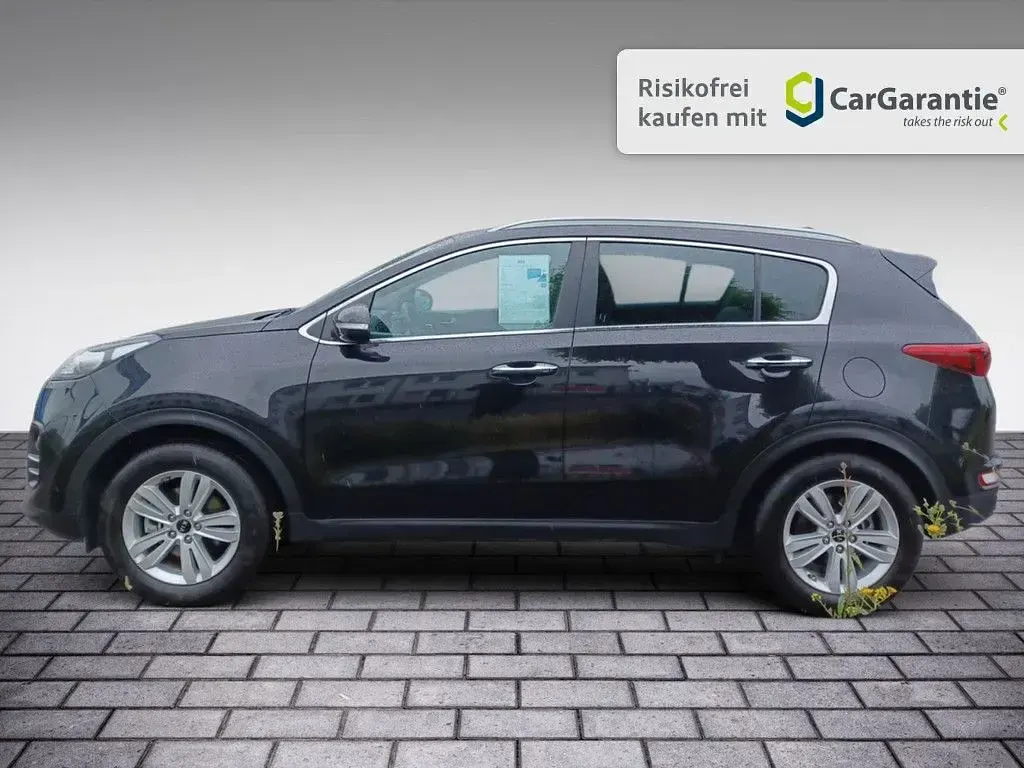 Gebraucht Kia Sportage DREAM-TEAM Edition 132 PS (97 kW) 2018 Schwarz / zilinaschwarz SUV
