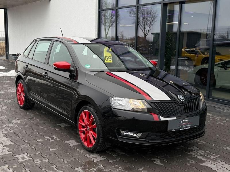 Gebraucht Skoda Rapid 110 PS (80 kW) 2017 Schwarz Kleinwagen