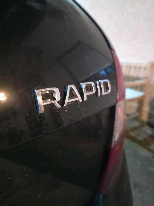 Gebraucht Skoda Rapid 85 PS (62 kW) 2014 Schwarz Kombi