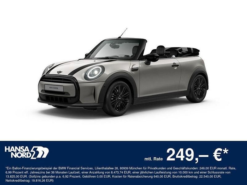 Gebraucht Mini Cooper Cabriolet Classic 136 PS (100 kW) 2023 Silber / melting silver (metallic) Cabrio