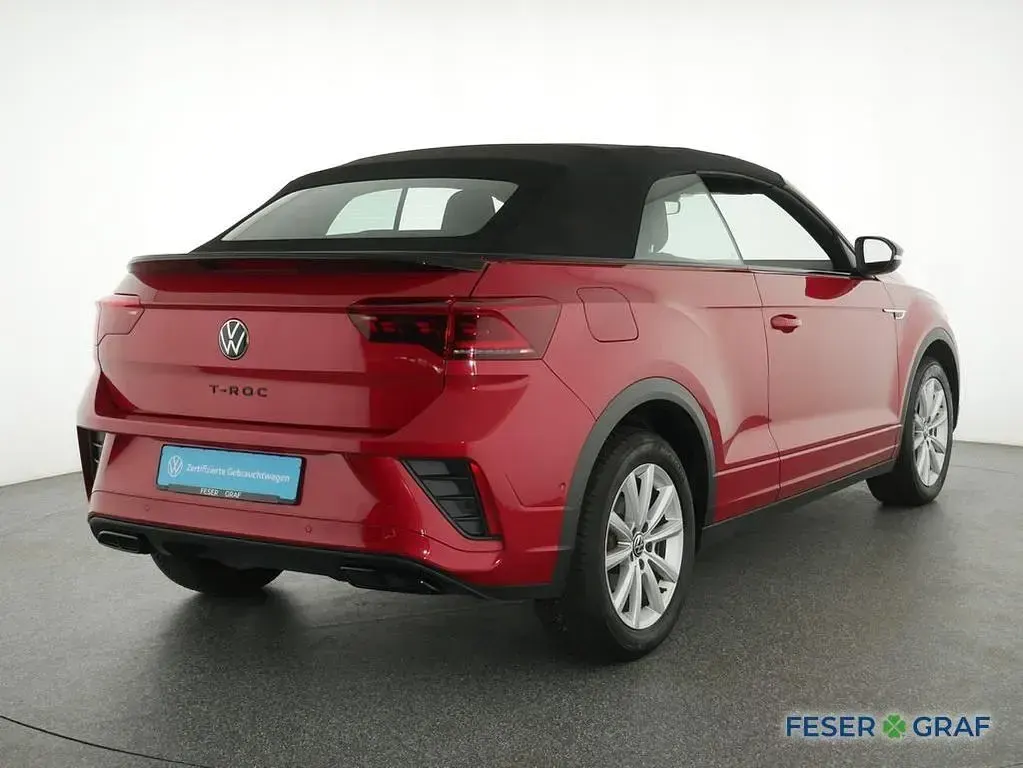 Gebraucht VW T-Roc Cabriolet Beats 150 PS (110 kW) 2024 Kings red metallic Cabrio