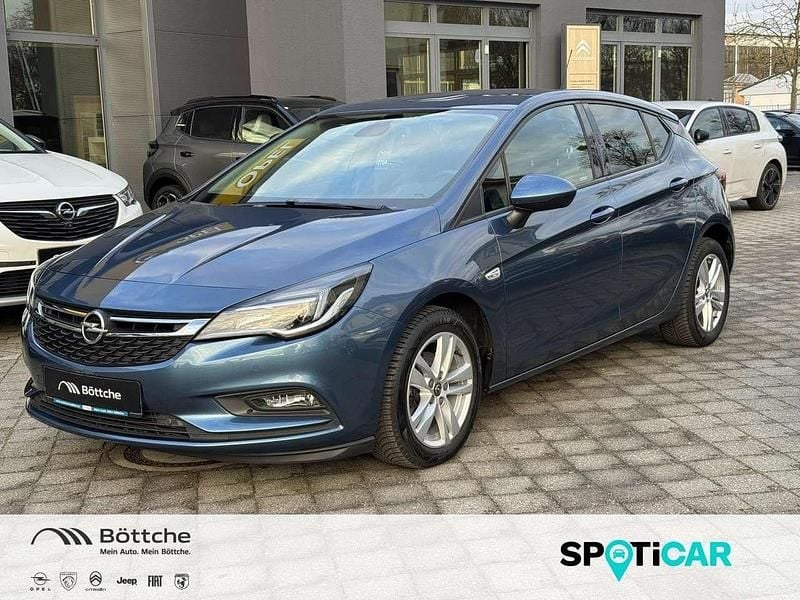 Gebraucht Opel Astra Dynamic 125 PS (91 kW) 2016 Blau Limousine