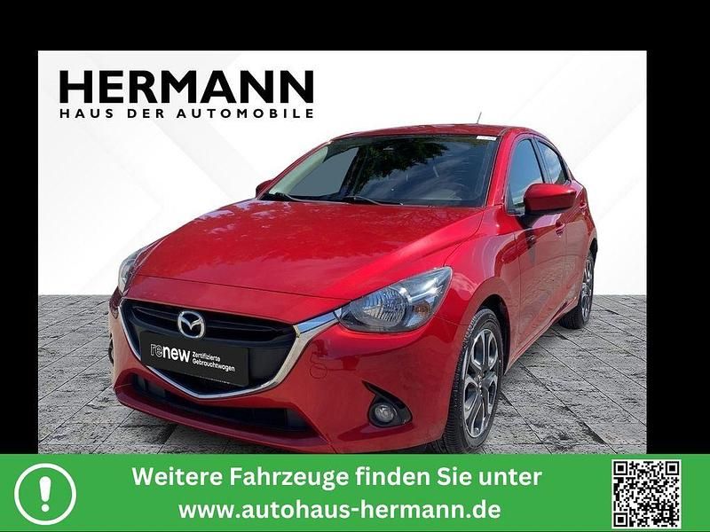Rubinrot metallic Gebraucht 2017 Mazda 2 Nakama Limousine | 8.691 € (Guter Preis) - Bild 1/4