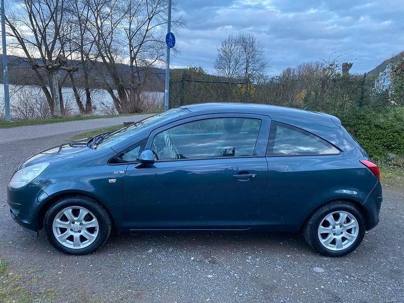 Gebraucht Opel Corsa 80 PS (58 kW) 2009 Blau Kleinwagen