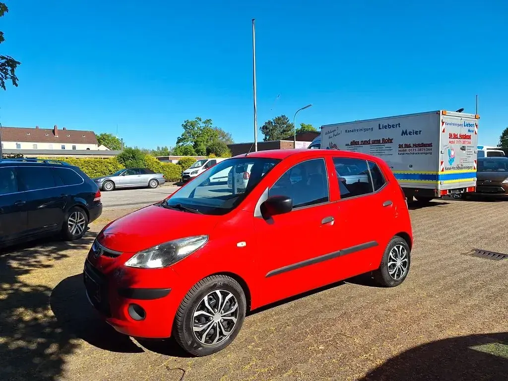 Gebraucht Hyundai i10 Edition+ 67 PS (49 kW) 2009 Rot Kleinwagen