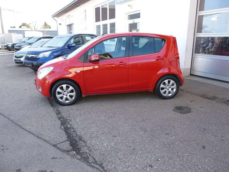 H:glutrot/f:tomatenrot Gebraucht 2009 Opel Agila Edition Kleinwagen | 2.780 € (Fairer Preis) - Bild 1/4