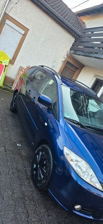 Gebraucht Mazda 5 Exclusive 145 PS (106 kW) 2006 Blau Van / Kleinbus