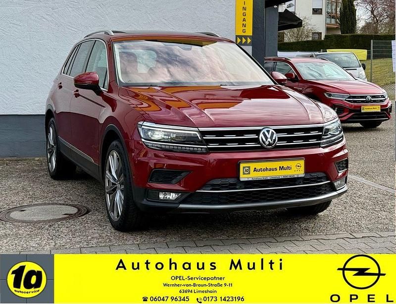 Gebraucht VW Tiguan Highline 190 PS (139 kW) 2019 Ruby red SUV