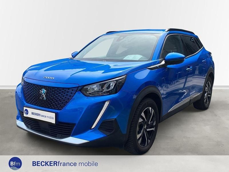 Blau Gebraucht 2021 Peugeot e-2008 Allure SUV | 15.890 € (Guter Preis) - Bild 1/4