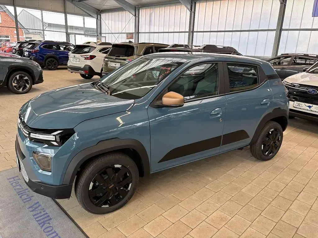 Nowe Dacia Spring Extreme 47 kW (65 KM) 2025 Niebieski Hatchback