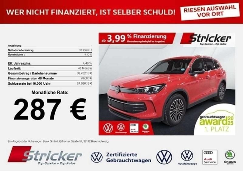 Gebraucht VW Tiguan Goal 150 PS (110 kW) 2025 Rot SUV