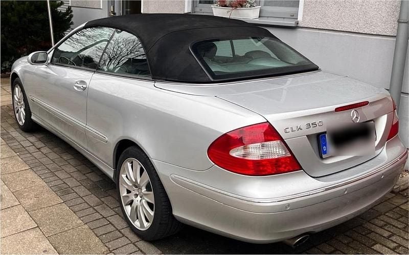 Gebraucht Mercedes CLK350 272 PS (200 kW) 2007 Silber Cabrio
