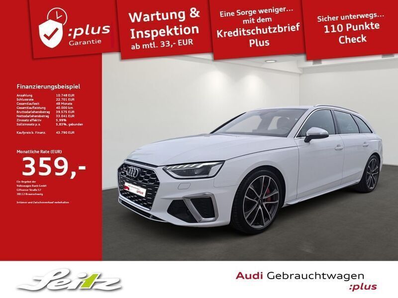 Ibisweiß Gebraucht 2022 Audi S4 Ambiente Kombi | 43.790 € (Guter Preis) - Bild 1/2