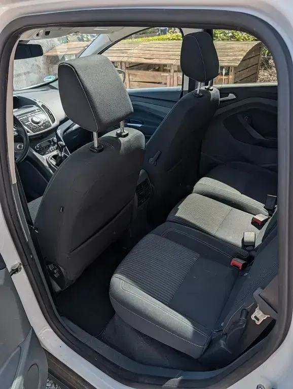 Gebraucht Ford C-MAX Titanium 125 PS (91 kW) 2013 Weiß Van / Kleinbus