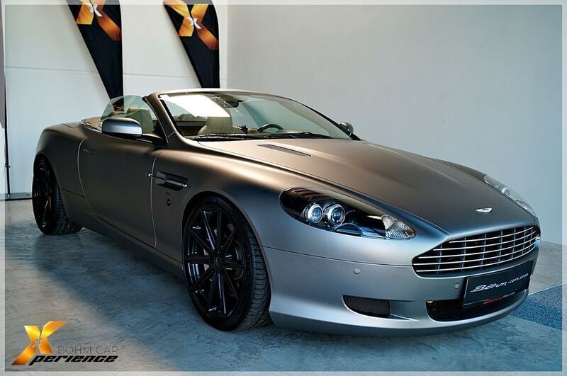 Schwarz Gebraucht 2010 Aston Martin DB9 Cabrio | 72.900 € (Teuer) - Bild 1/4